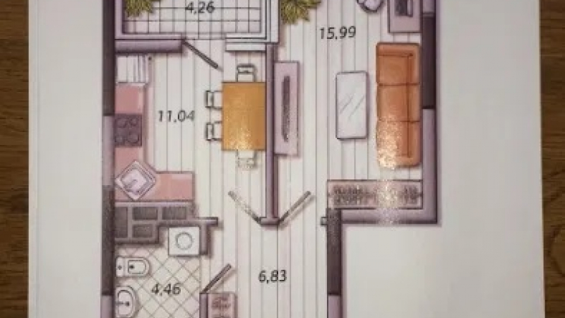 $112500 / Предславинская 40, Киев, Киев / Продажа / Квартира / 41 кв.м. / 1 комнат