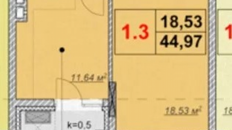 $120000 / Бульварно-Кудрявская 15, Киев, Киев / Продажа / Квартира / 46 кв.м. / 1 комнат