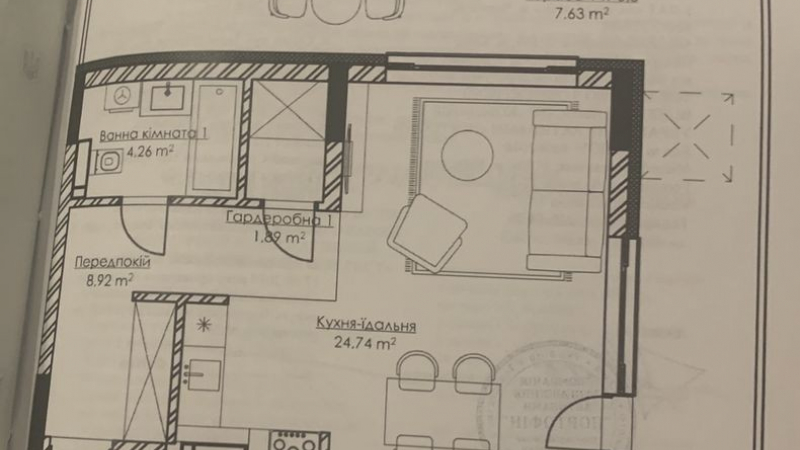 $105000 / Электриков, Киев, Киев / Продажа / Квартира / 65 кв.м. / 1 комнат