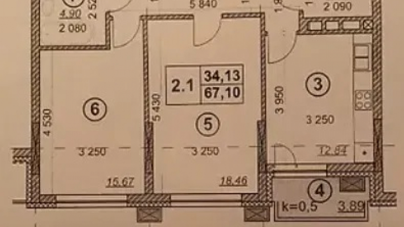 $156000 / Бульварно-Кудрявская 15, Киев, Киев / Продажа / Квартира / 67 кв.м. / 2 комнат