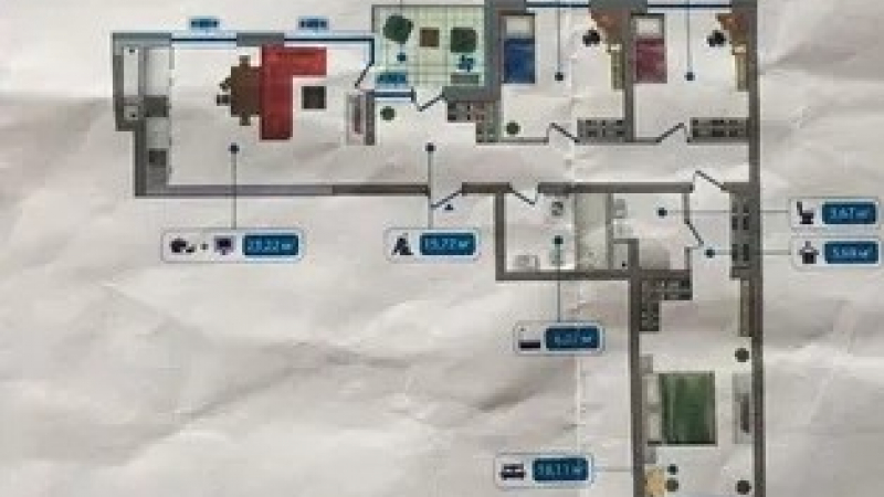 $217000 / Осокорская 2а, Киев, Киев / Продажа / Квартира / 101 кв.м. / 3 комнат
