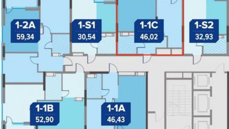 $91000 / Шолуденко 30, Киев, Киев / Продажа / Квартира / 46 кв.м. / 1 комнат