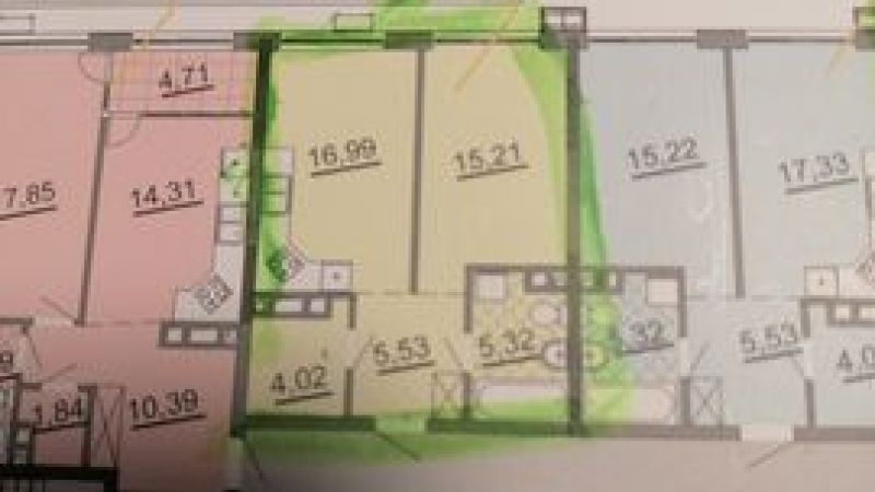 $68400 / Днепровская набережная, Киев, Киев / Продажа / Квартира / 47 кв.м. / 1 комнат