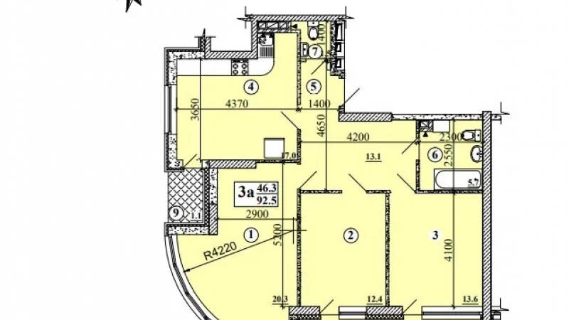 $172000 / Дмитриевская 60/19, Киев, Киев / Продажа / Квартира / 93 кв.м.