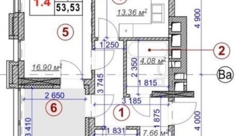 $130000 / Бульварно-Кудрявская 15, Киев, Киев / Продажа / Квартира / 54 кв.м. / 2 комнат