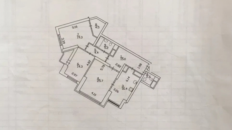 $149500 / Срибнокильска 1, Киев, Киев / Продажа / Квартира / 108 кв.м. / 3 комнат
