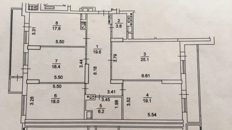 $140000 / Ревуцкого 9, Киев, Киев / Продажа / Квартира / 141 кв.м. / 4 комнат