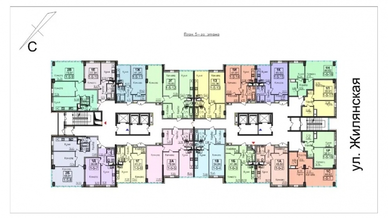 $77000 / Жилянская 68, Киев, Киев / Продажа / Квартира / 42 кв.м. / 1 комнат