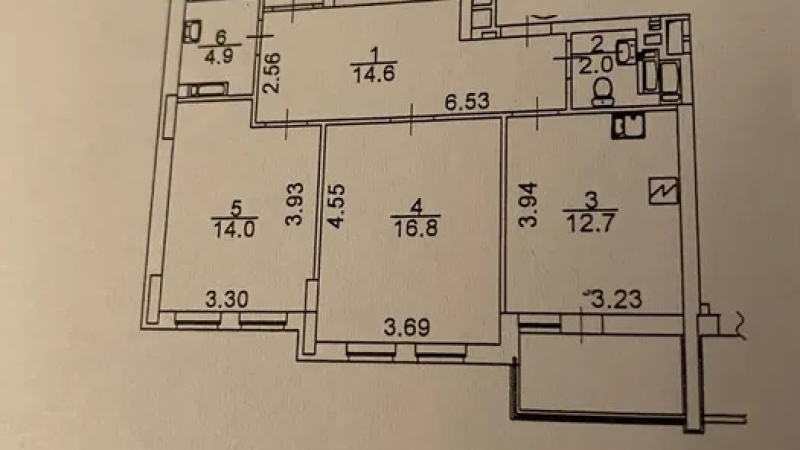 $158000 / Победы проспект 67, Киев, Киев / Продажа / Квартира / 85 кв.м. / 2 комнат