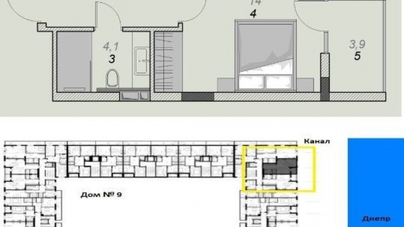 $128000 / Электриков, Киев, Киев / Продажа / Квартира / 49 кв.м. / 2 комнат