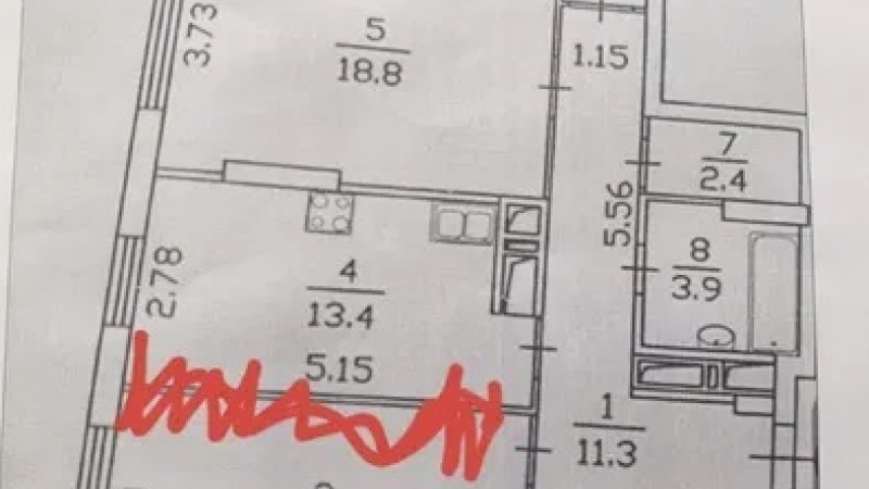 $142000 / Воскресенская 12а, Киев, Киев / Продажа / Квартира / 85 кв.м. / 3 комнат
