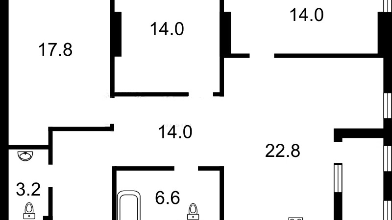 $315000 / Антоновича 44, Киев, Киев / Продажа / Квартира / 99 кв.м. / 3 комнат