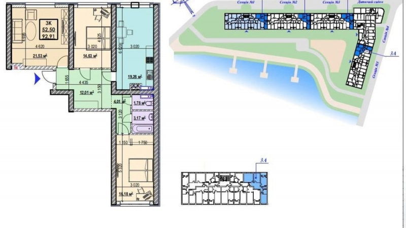 $125000 / Малоземельная 75, Киев, Киев / Продажа / Квартира / 93 кв.м. / 3 комнат