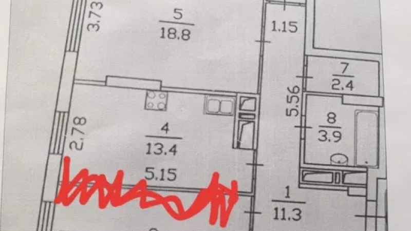 $150000 / Воскресенская 12а, Киев, Киев / Продажа / Квартира / 85 кв.м. / 3 комнат