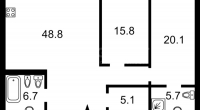 $380000 / Маккейна 3а, Киев, Киев / Продажа / Квартира / 106 кв.м. / 3 комнат