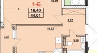 $55000 / Причальная 11, Киев, Киев / Продажа / Квартира / 44 кв.м. / 1 комнат