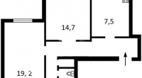 $125000 / Гоголевская 6а, Киев, Киев / Продажа / Квартира / 60 кв.м. / 2 комнат
