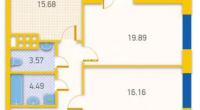 $195000 / Никольско-Слободская 3а, Киев, Киев / Продажа / Квартира / 76 кв.м. / 2 комнат