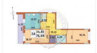 $98000 / Глубочицкая, Киев, Киев / Продажа / Квартира / 77 кв.м. / 2 комнат