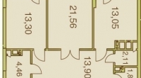 $117000 / Герцена 35, Киев, Киев / Продажа / Квартира / 84 кв.м. / 2 комнат