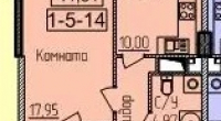 $77000 / Жилянская 68, Киев, Киев / Продажа / Квартира / 42 кв.м. / 1 комнат