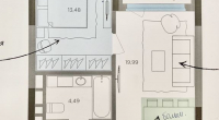 $85000 / Липковского 38, Киев, Киев / Продажа / Квартира / 49 кв.м. / 1 комнат