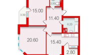 $133000 / Златоустовская 27, Киев, Киев / Продажа / Квартира / 76 кв.м. / 2 комнат